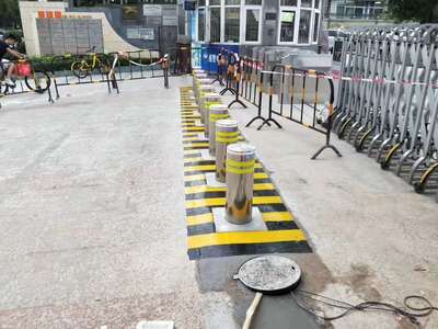 全自動升降柱 廣州景區(qū)智慧化道路設(shè)施的革新應(yīng)用